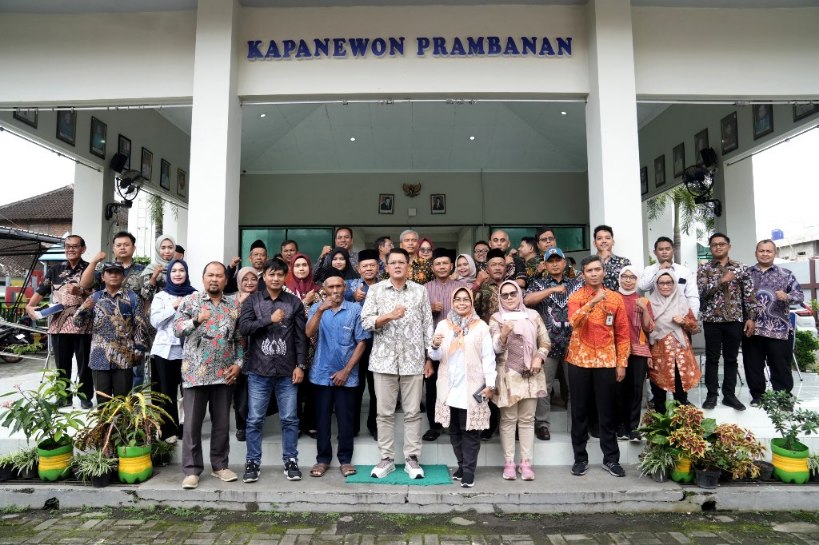 Danang Monev TKPK di Prambanan, Kemiskinan Turun dari 11,15% ke 9,24%
