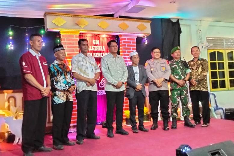 Wabup Sleman Hadiri Perayaan Natal 2025 di GBI Berbah, Tegaskan Negara Hadir Jaga Kerukunan Umat