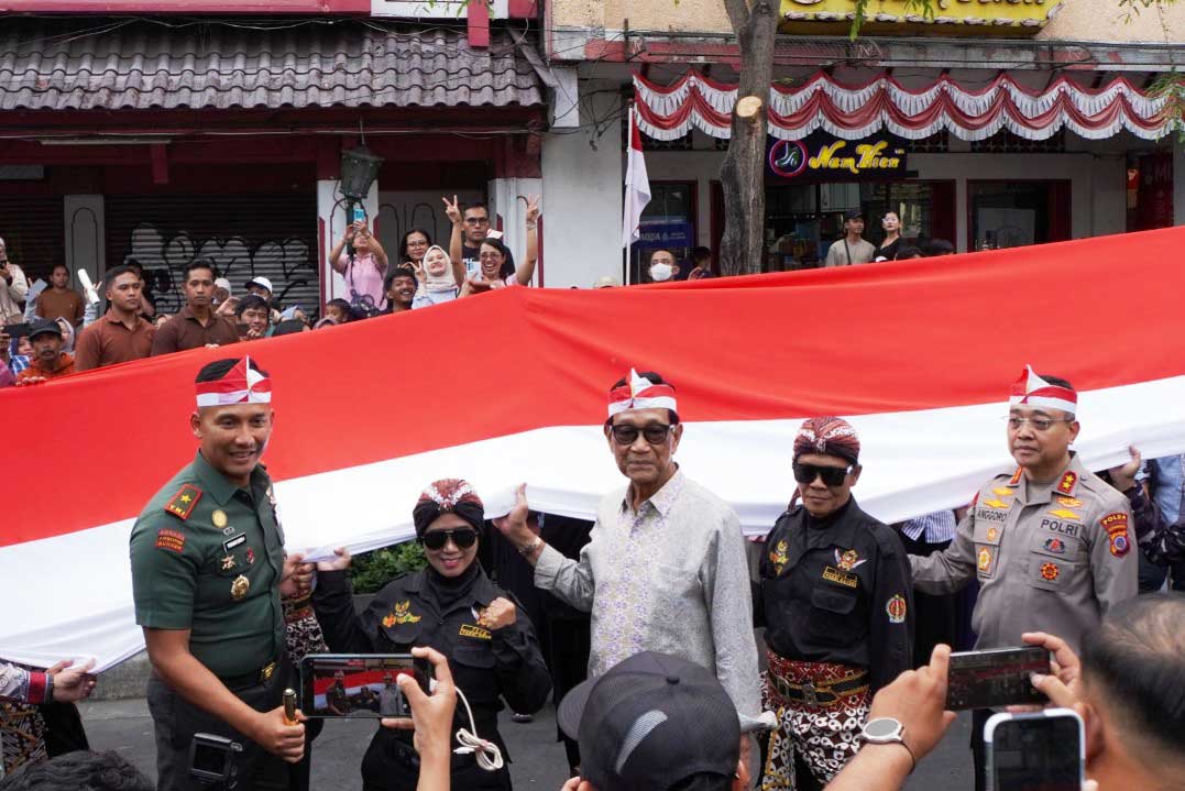 Kirab Malioboro Merah Putih, Ribuan Langkah Bersatu Rayakan Kemerdekaan