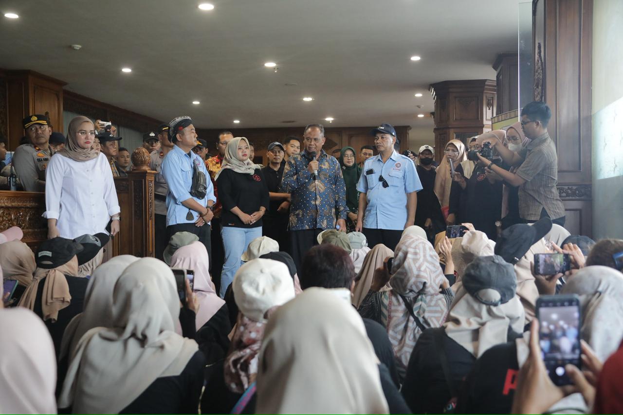 Komitmen Harmonisasi, Pemkab Sleman Fasilitasi Dialog Pekerja dan PT MTG