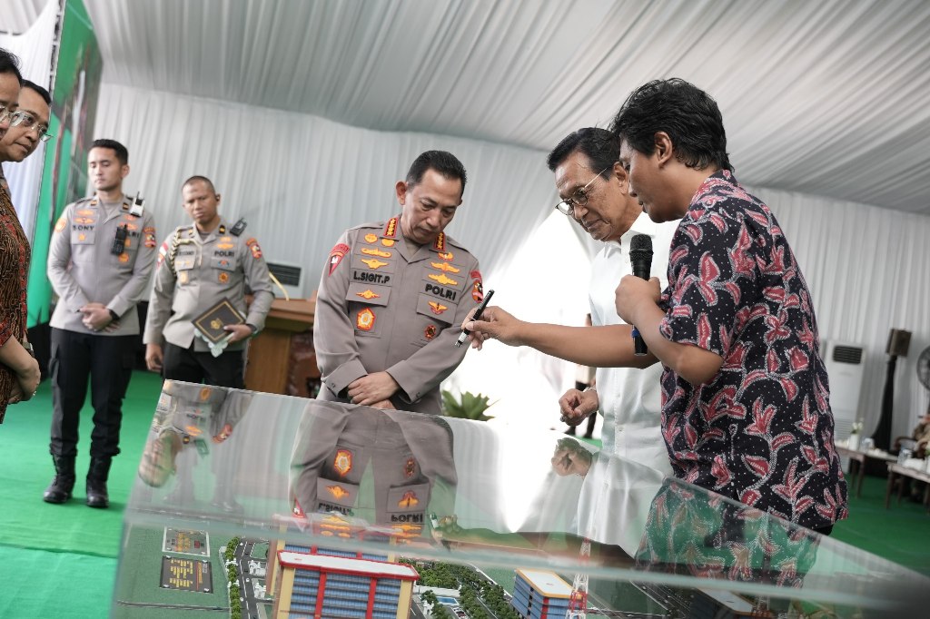 Groundbreaking Mapolda DIY di Sleman, Proyek Rp120 Miliar Ditarget Rampung 2026