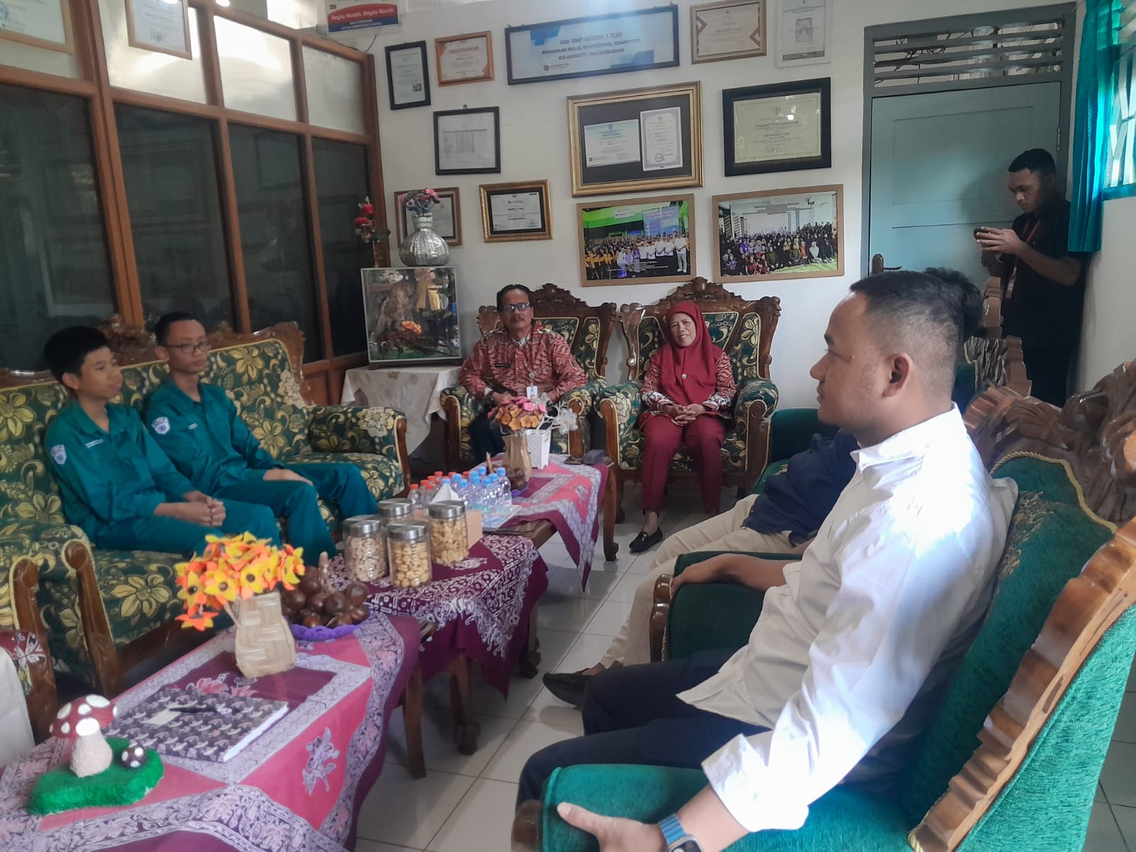 Karya Dua Pelajar SMPN 1 Turi Diuji Komisi D, Alat Deteksi MBG Berpeluang Diproduksi Massal