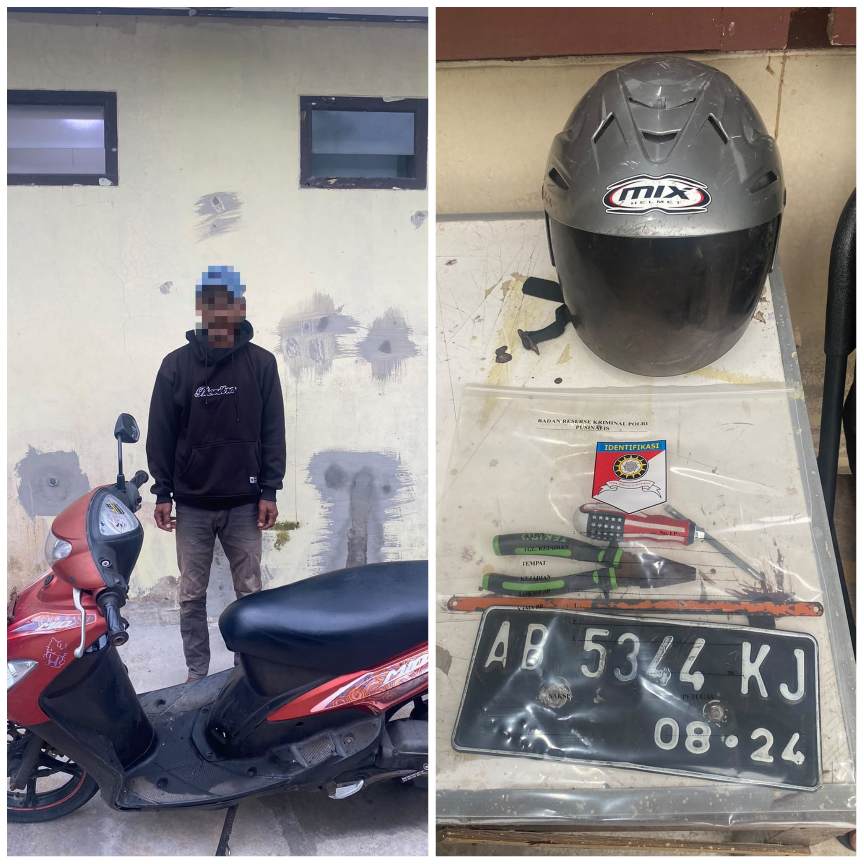 CCTV Ungkap Pencurian Kotak Infak Masjid di Bantul, Pelaku Tertangkap