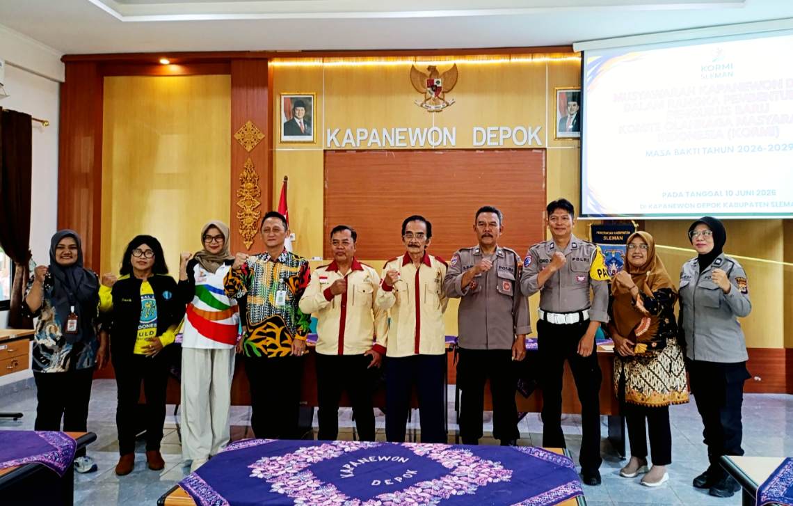 KORMI Depok Resmi Terbentuk, Siap Gerakkan Budaya Hidup Sehat hingga Kalurahan