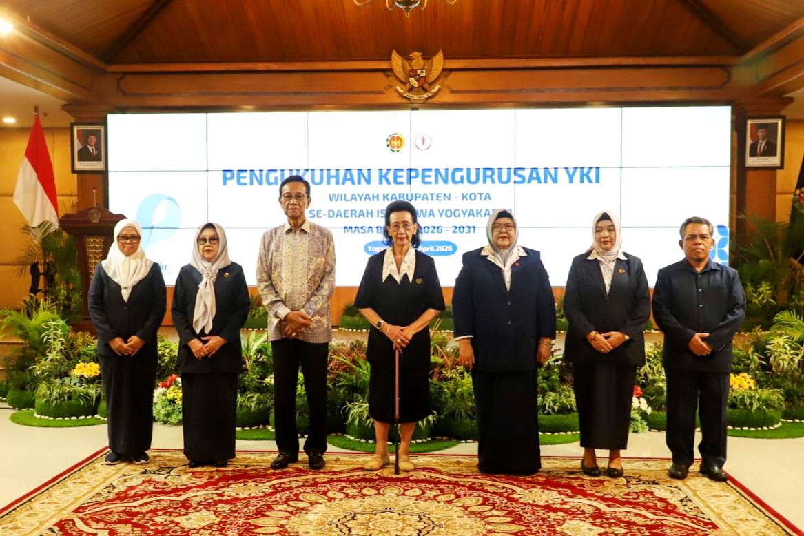 Mila Kiswaya Pimpin YKI Sleman 2026–2031, Fokus Edukasi dan Pendampingan Kanker