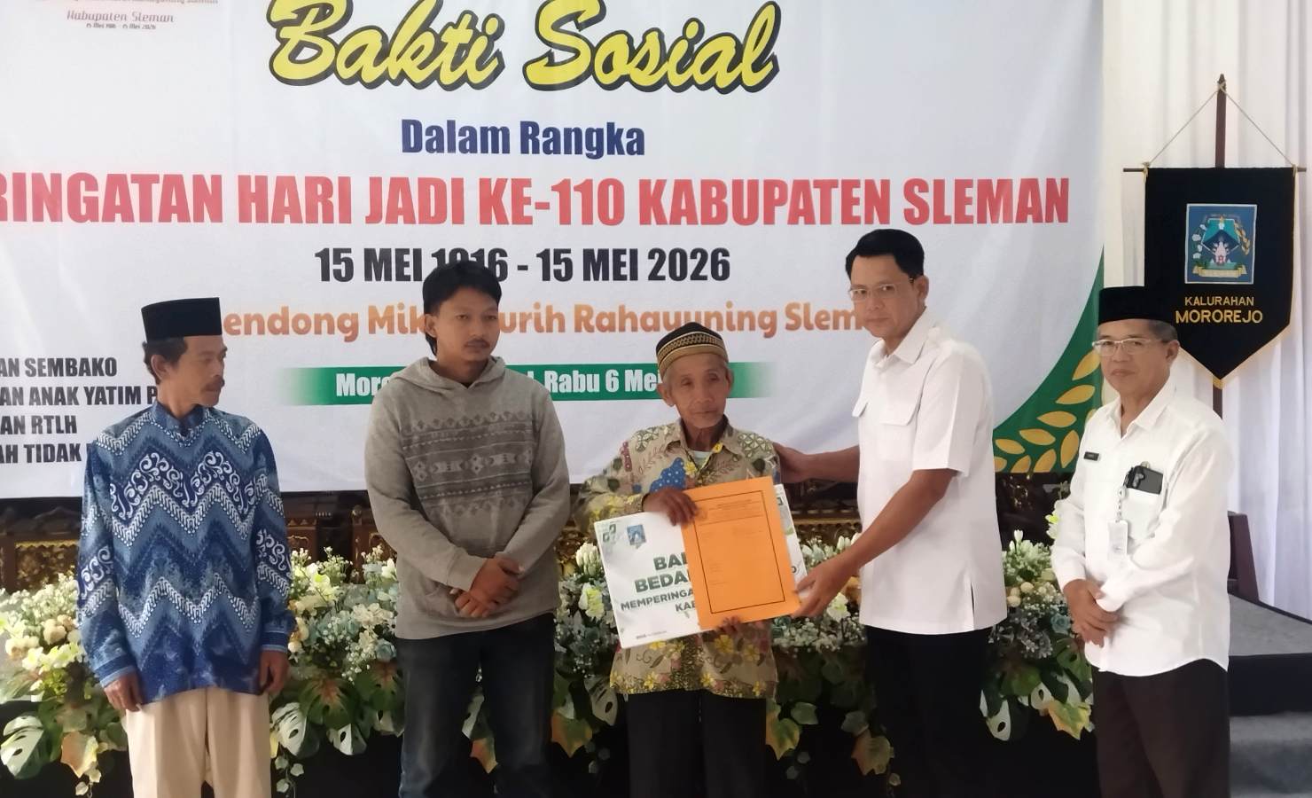 Bakti Sosial Sleman ke-110 Fokus RTLH, Target 3.000 Rumah Segera Tertangani