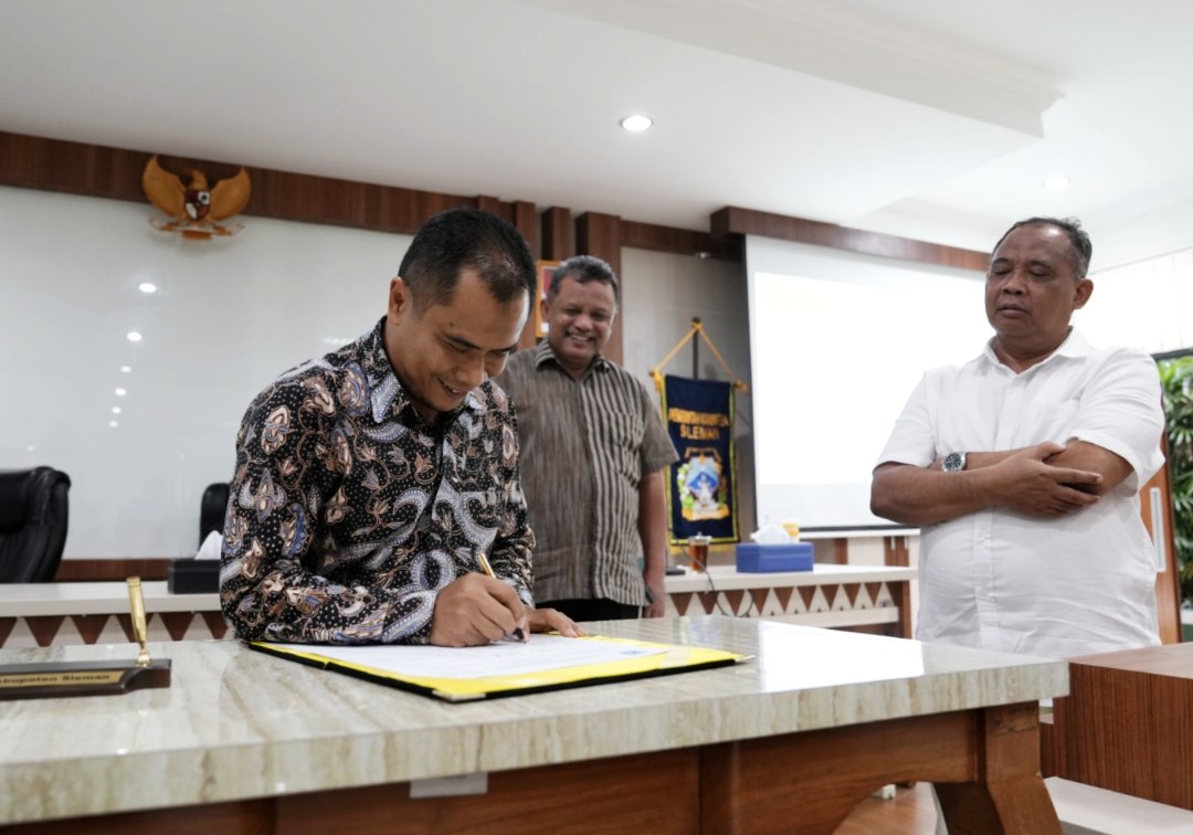 Harda Kiswaya Tegas, Seluruh OPD Sleman Teken Komitmen Perkuat Reformasi Birokrasi