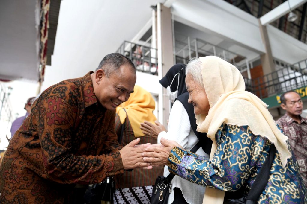 Syawalan Pasar Godean, Bupati Sleman Dorong Kolaborasi dan Kebersihan Pasar