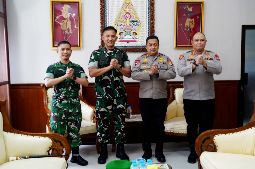 Danrem dan Kapolda DIY Perkuat Sinergi, Jaga Keamanan Yogyakarta