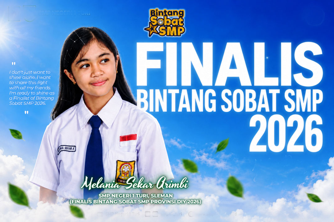 Murid SMPN 1 Turi Sleman Lolos Finalis Bintang Sobat SMP 2026 Tingkat Nasional