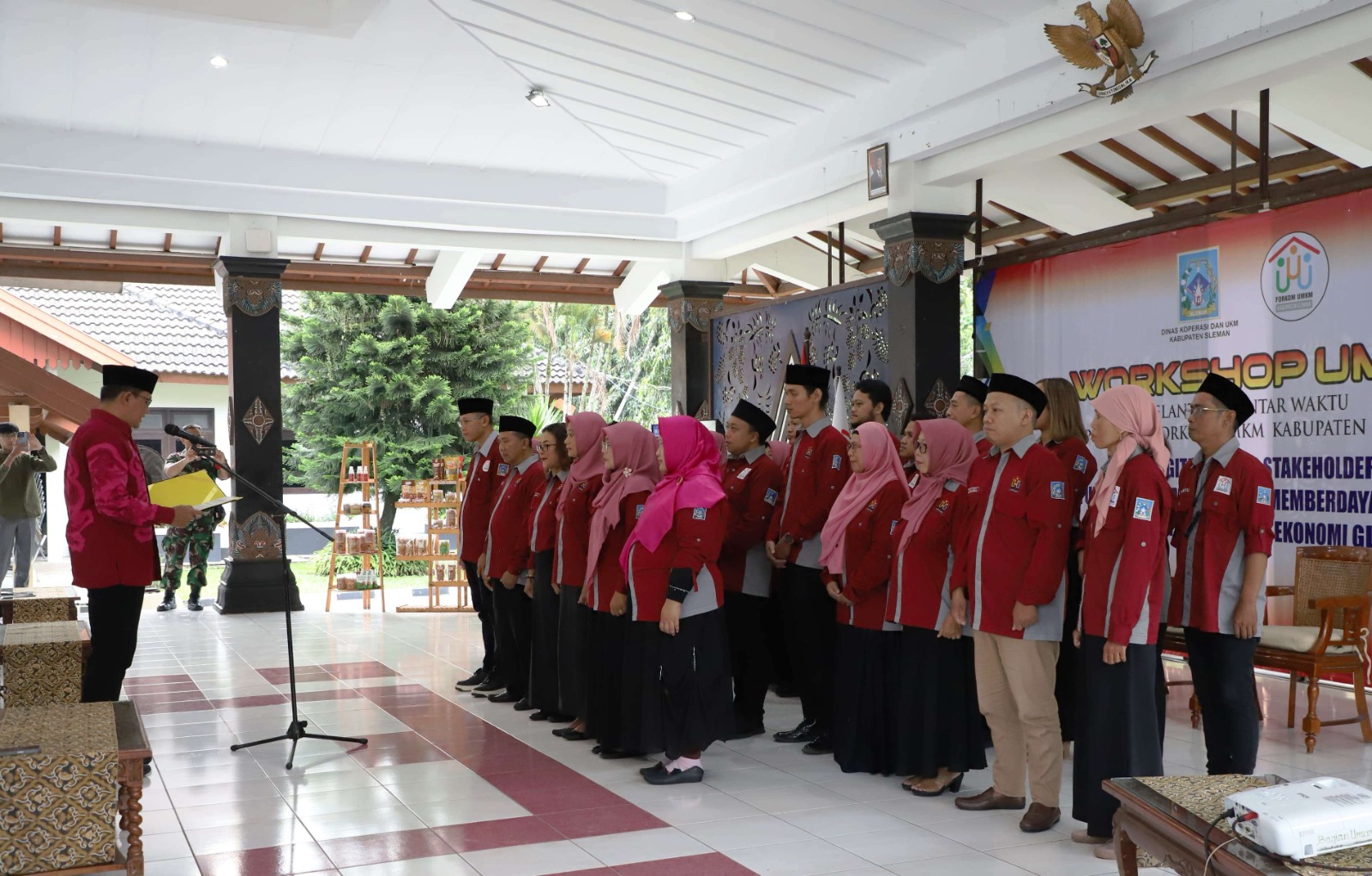 Wabup Danang Lantik Pengurus Forkom UMKM Sleman, Dorong Sinergi dan Inovasi