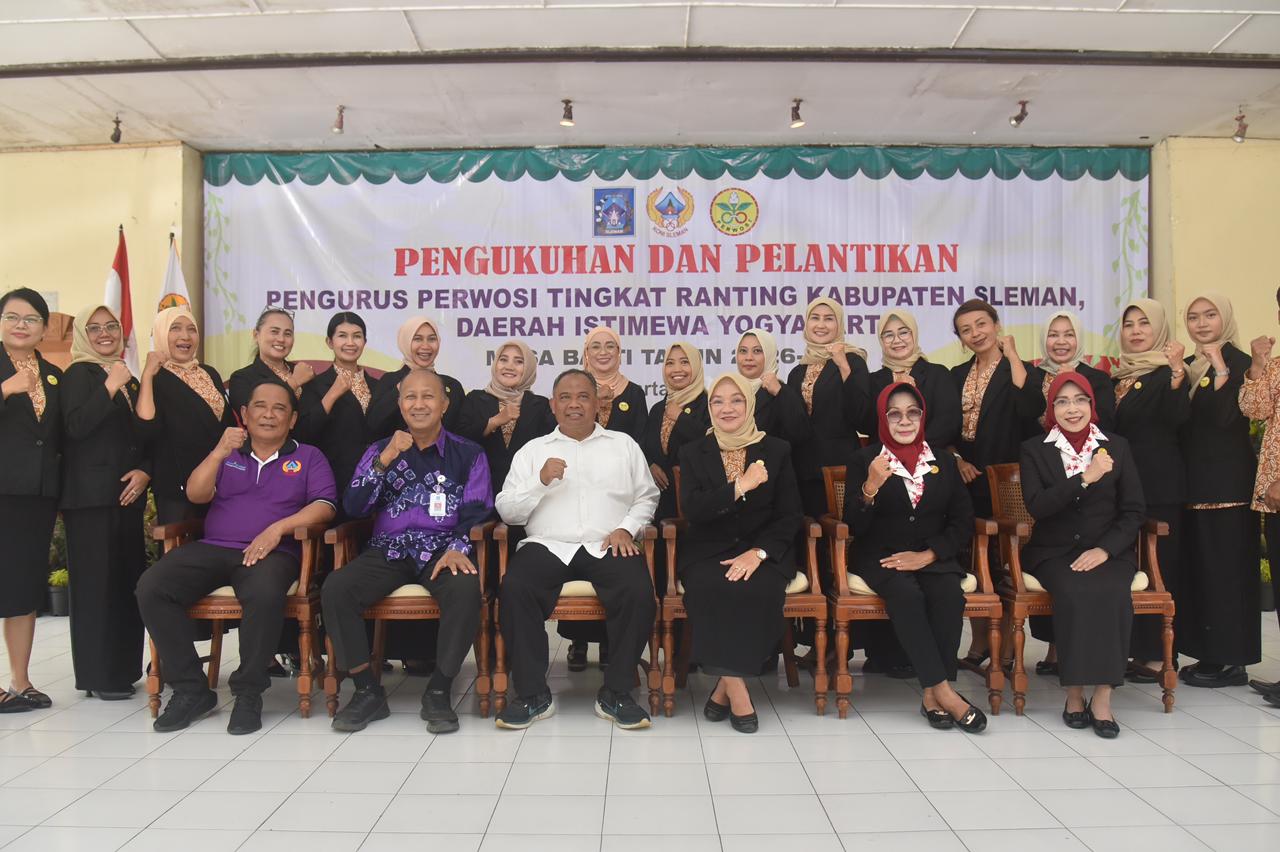 Pengurus PERWOSI Ranting se-Sleman 2026-2030 Dikukuhkan, Siap Perkuat Olahraga Perempuan