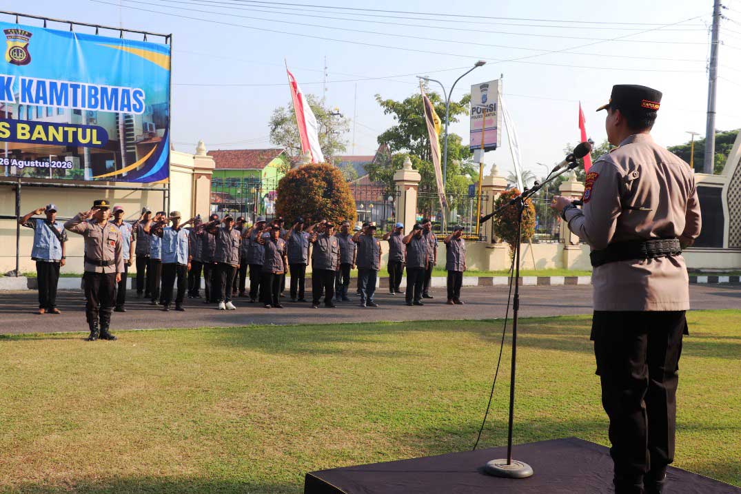 Polres Bantul Perkuat Sinergi Jaga Warga Jaga Kamtibmas