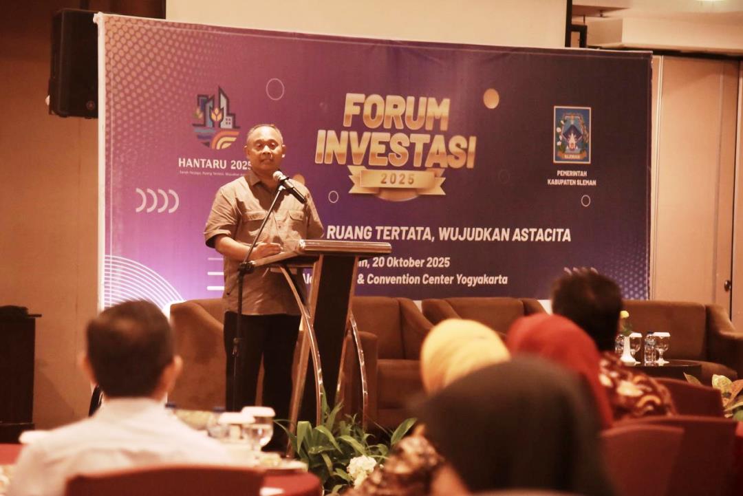 Pemkab Sleman Dorong Investasi Berkelanjutan Lewat Penataan Ruang yang Bijak