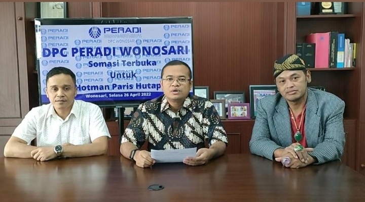 DPC Peradi  Wonosari Tuntut Hotman Paris Minta Maaf