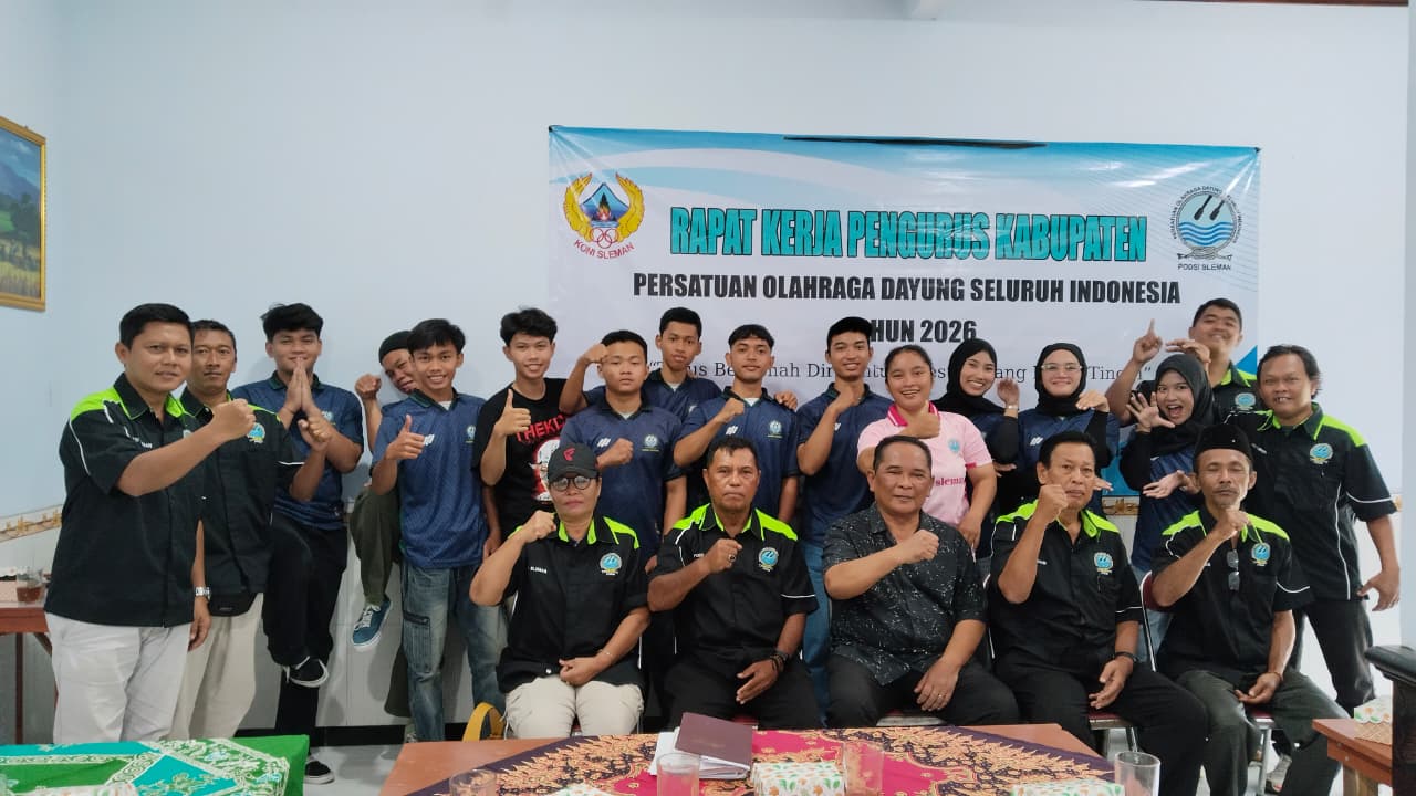 PODSI Sleman Bidik Prestasi Porda 2027 Meski Terkendala Sarana Latihan Dayung