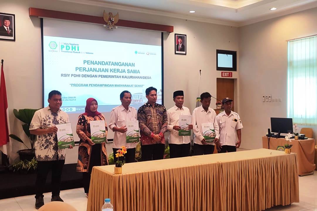 RSIY PDHI Gandeng 15 Kalurahan dan Desa Sleman–Klaten Perkuat Program Pendampingan Masyarakat Sehat