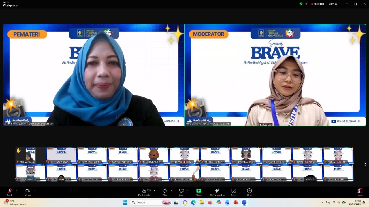 BNNK Sleman Ungkap Bahaya Vape Dicampur Narkoba, 218 Peserta Ikuti Webinar BRAVE